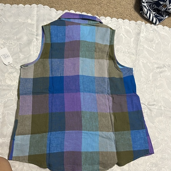 Sleeveless Henley top - Picture 4 of 4